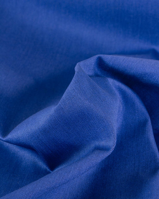 Cotton Denim Fabric - Cobalt