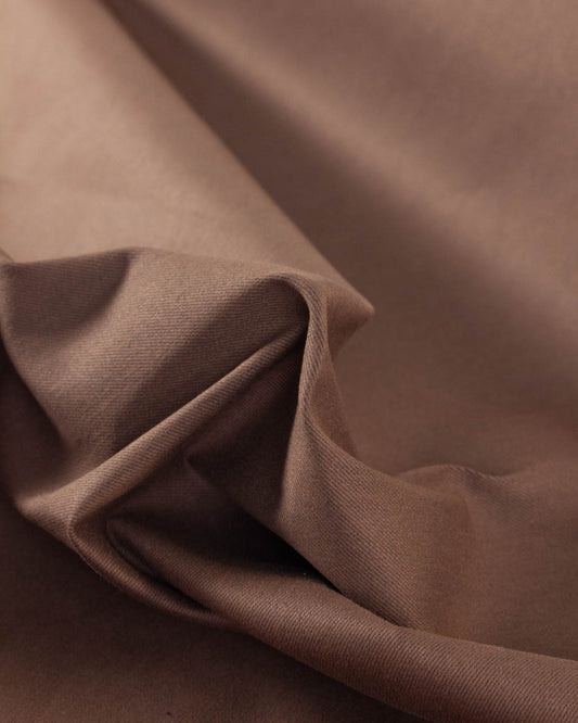 Carlos Stretch Denim Fabric - Chestnut