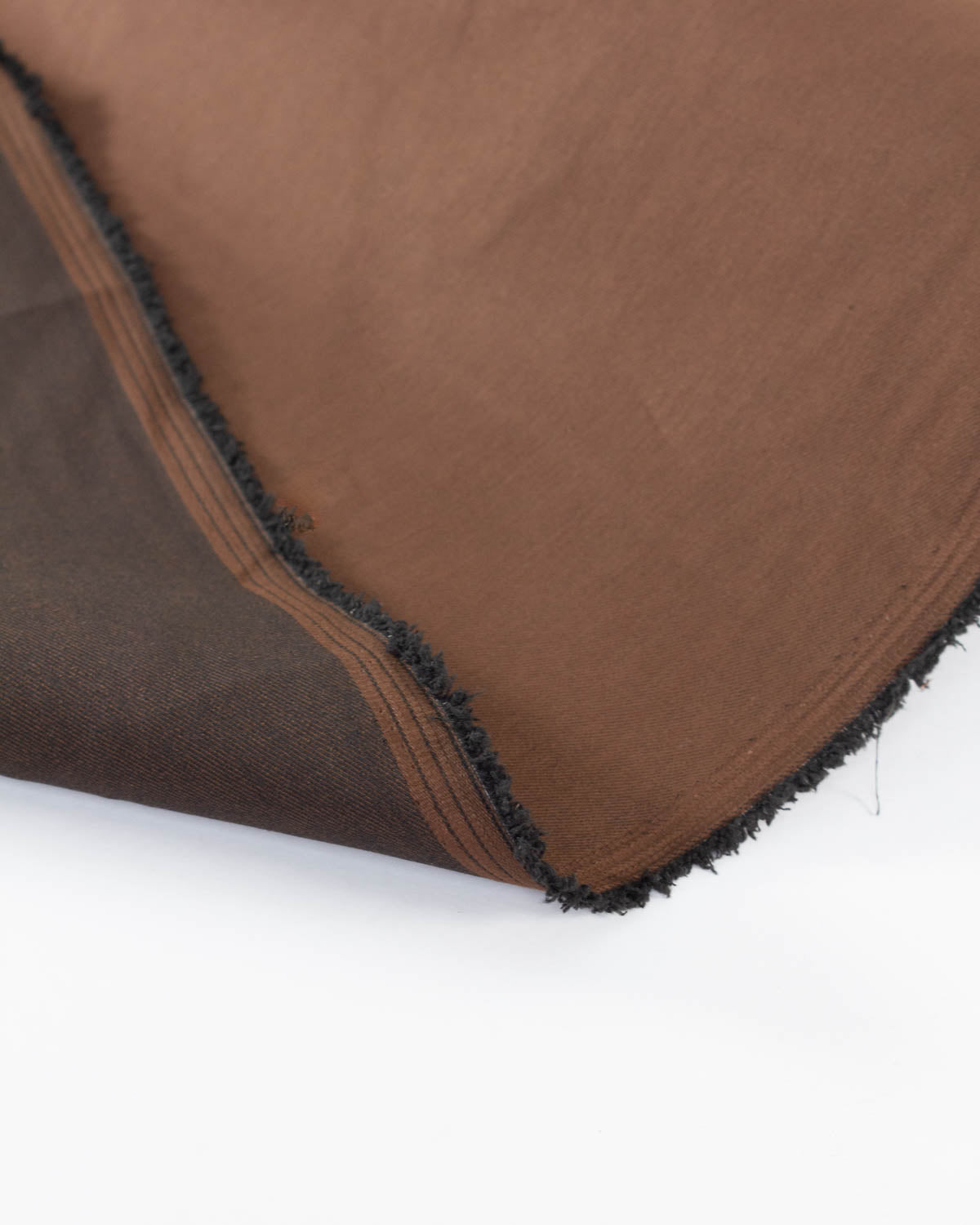 Carlos Stretch Denim Fabric - Chestnut