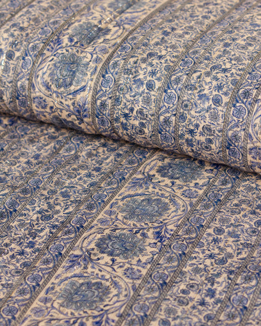 Silver Springs Rayon Fabric - Wandering Indigo