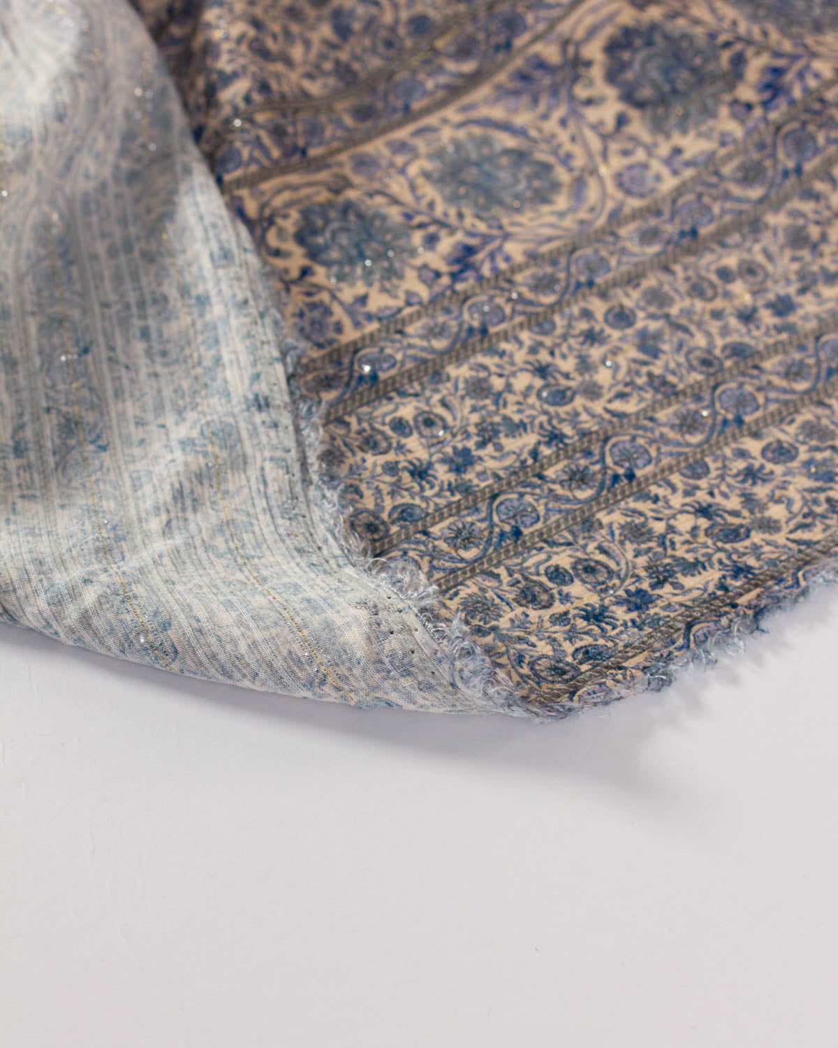 Silver Springs Rayon Fabric - Wandering Indigo