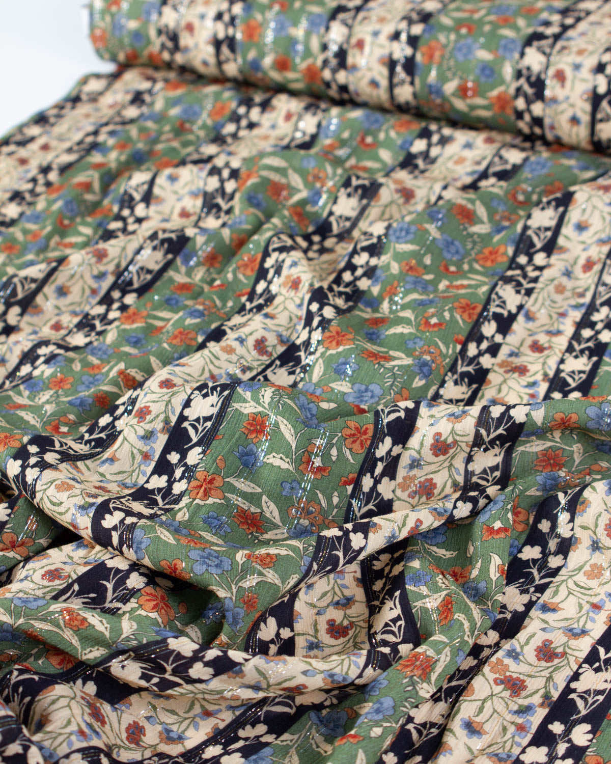Silver Springs Rayon Fabric - Wild Patchouli
