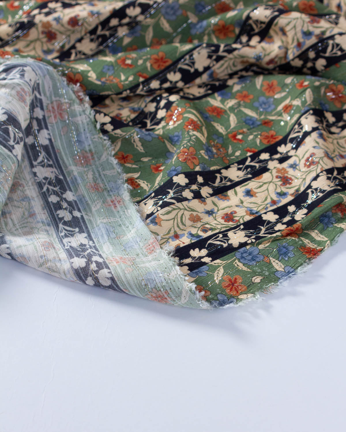 Silver Springs Rayon Fabric - Wild Patchouli