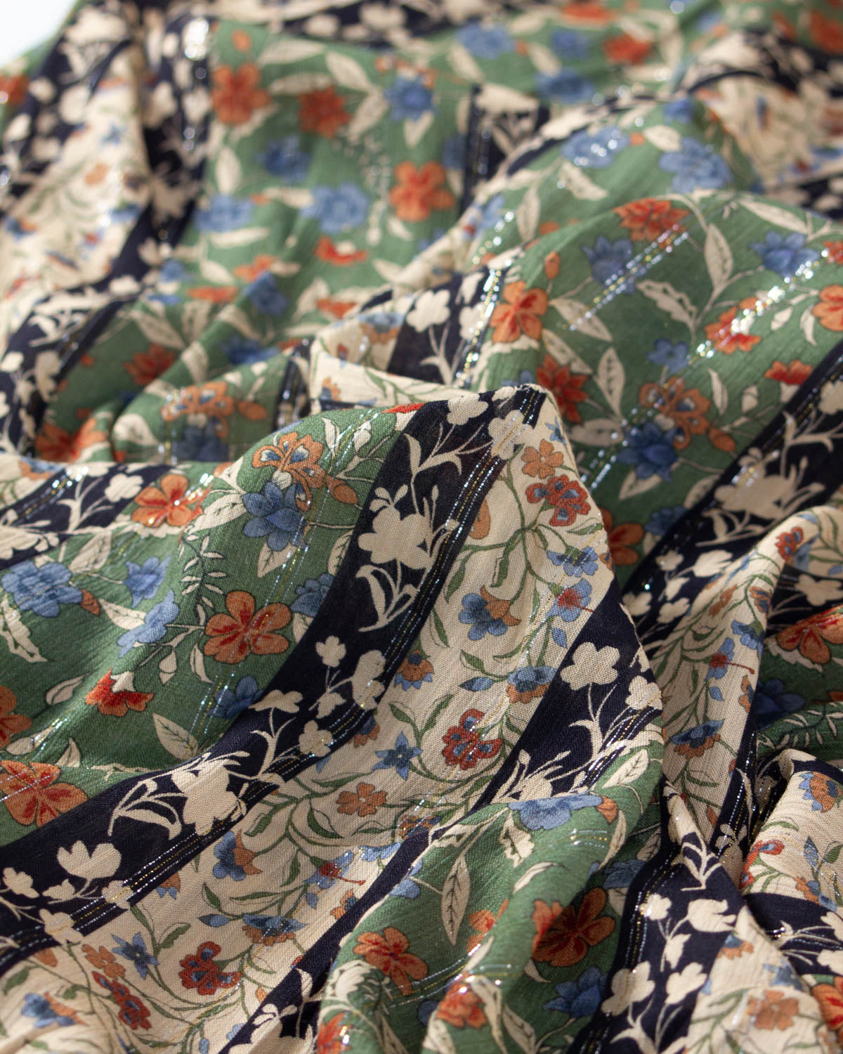 Silver Springs Rayon Fabric - Wild Patchouli