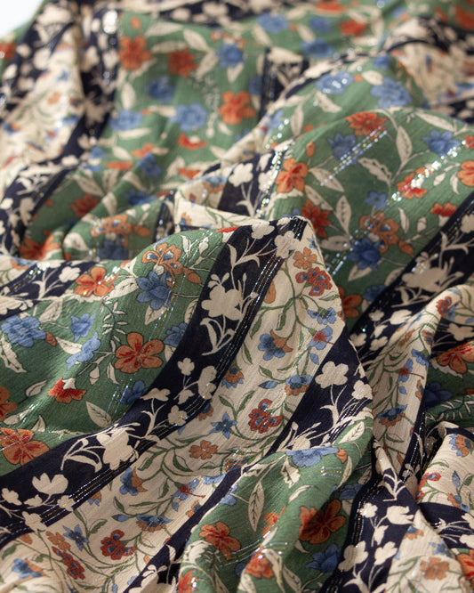 Silver Springs Rayon Fabric - Wild Patchouli