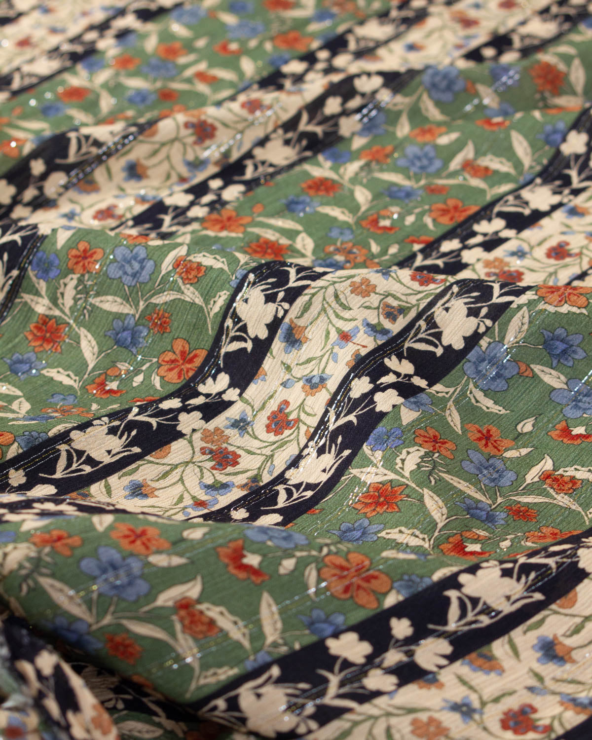 Silver Springs Rayon Fabric - Wild Patchouli