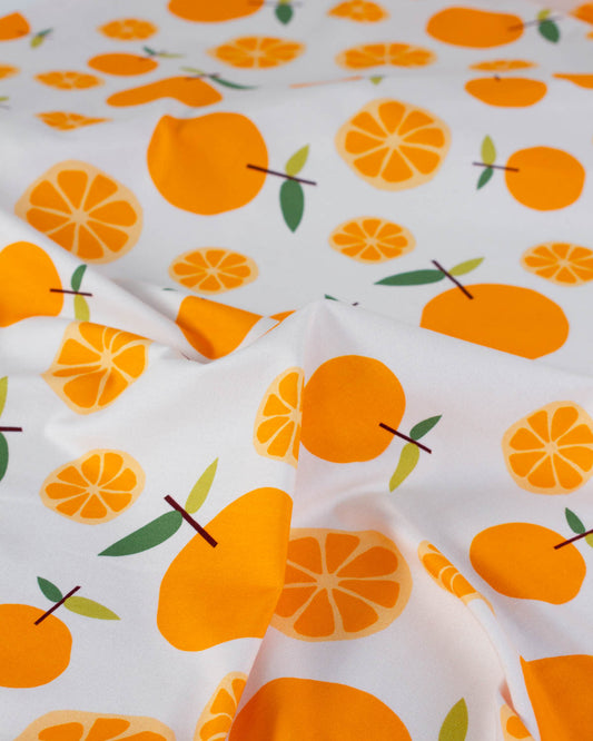 Avalana Cotton Jersey Fabric - Citrus Squeeze