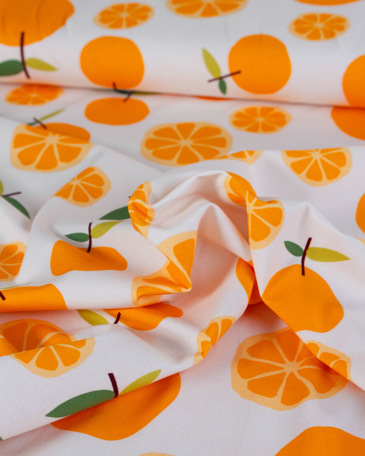 Avalana Cotton Jersey Fabric - Citrus Squeeze