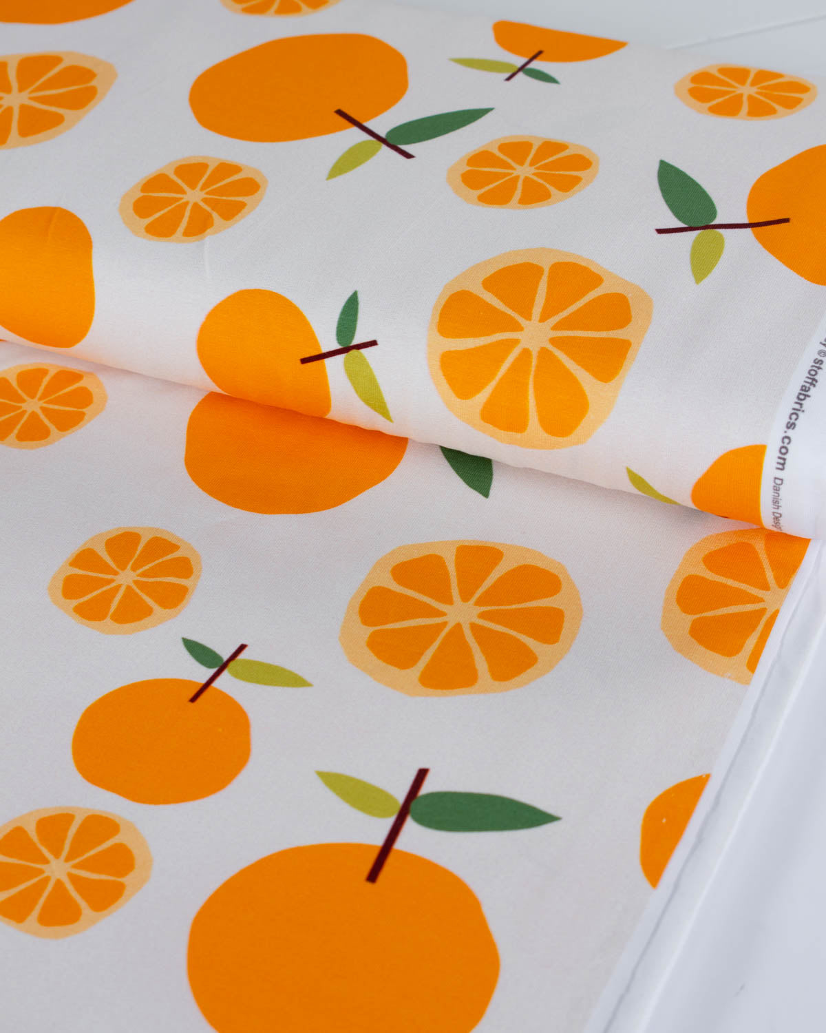 Avalana Cotton Jersey Fabric - Citrus Squeeze