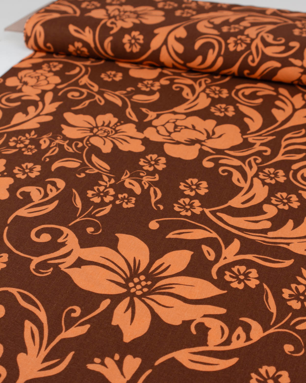 Viscose Linen Fabric - Sunbleached Hibiscus