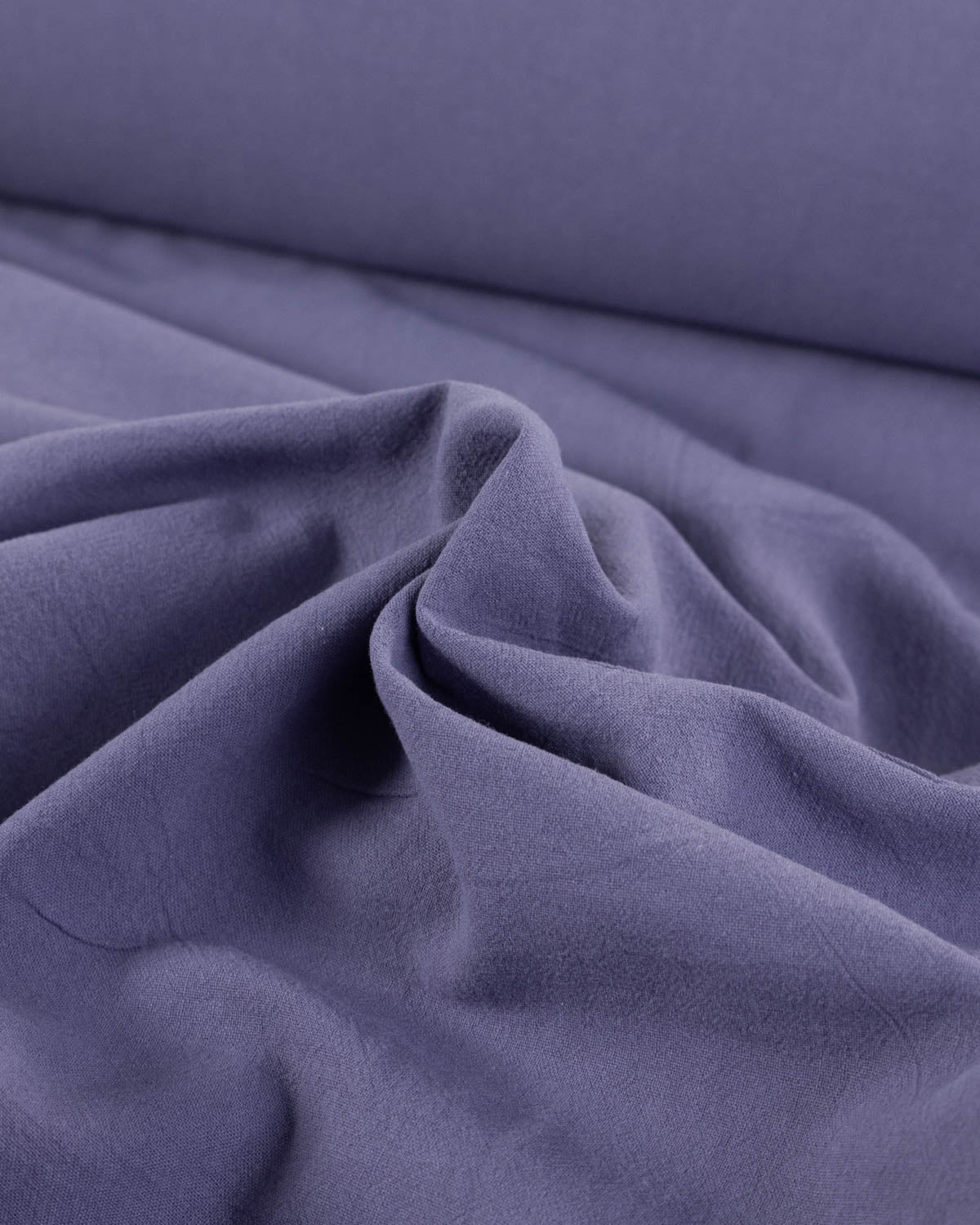 Crushed Cotton Fabric - Bilberry