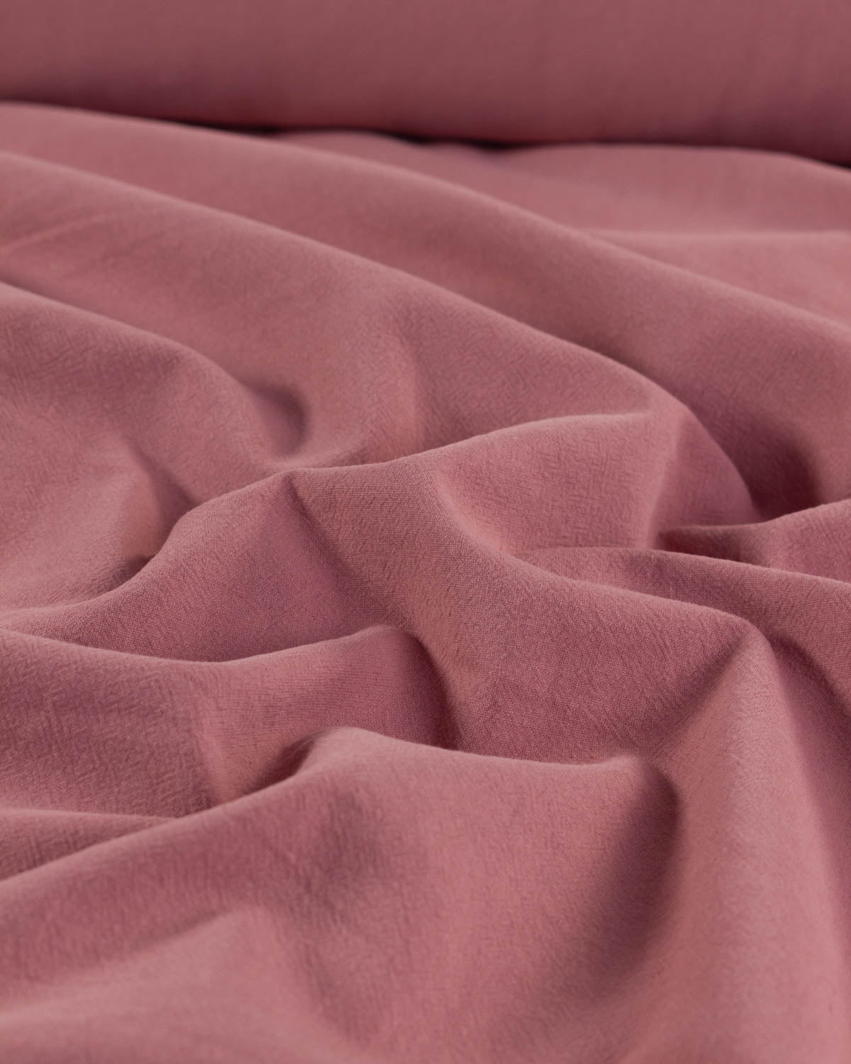 Crushed Cotton Fabric - Rose
