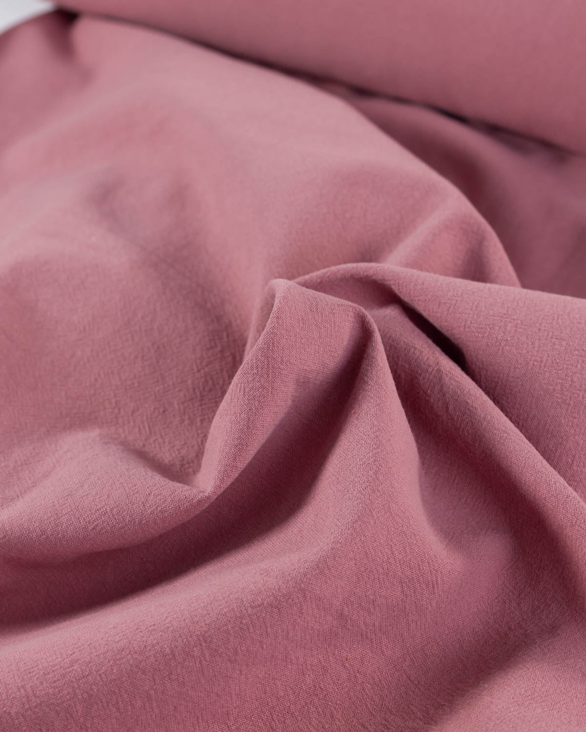 Crushed Cotton Fabric - Rose