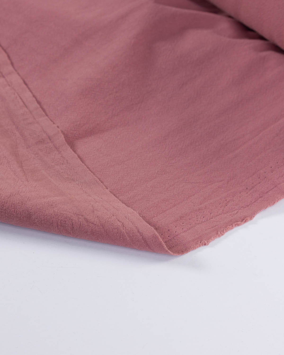 Crushed Cotton Fabric - Rose