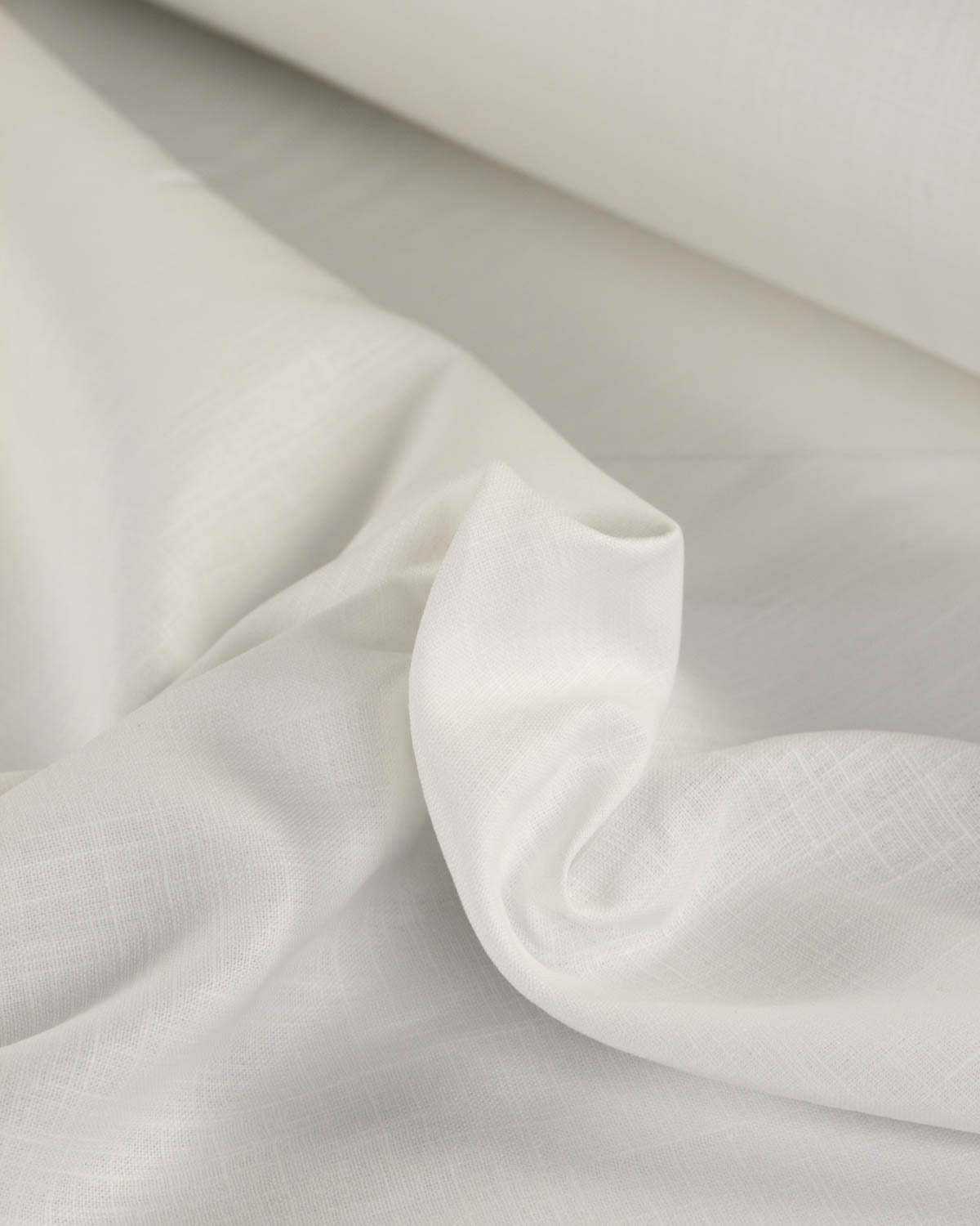 Washed Linen Fabric - Chantilly