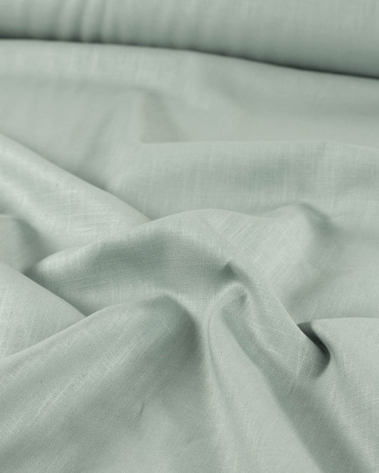 Washed Linen Fabric - Elderflower