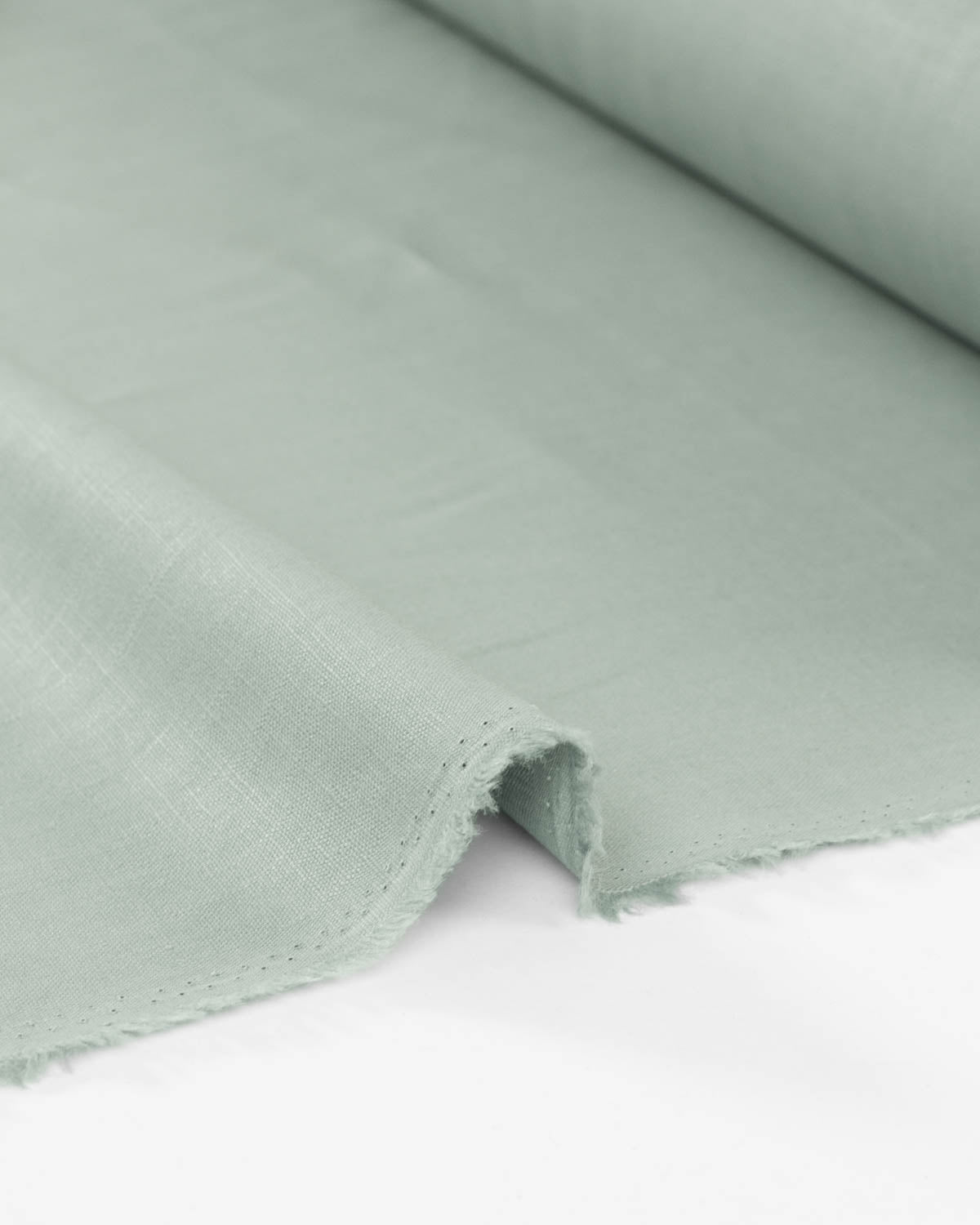 Washed Linen Fabric - Elderflower