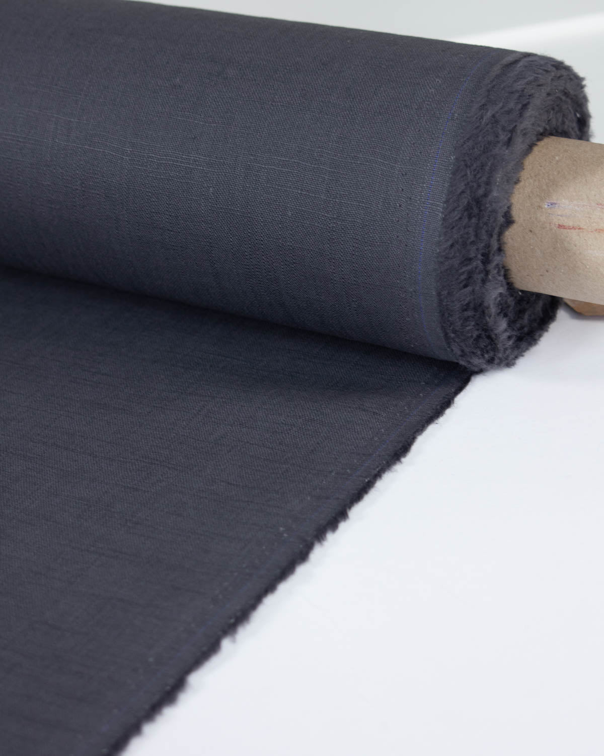 Washed Linen Fabric - Graphite