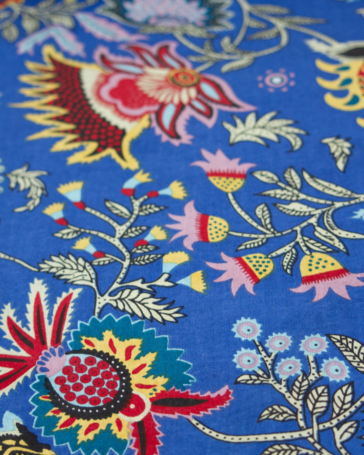 Block Print Cotton Fabric - Jaipur Royal Jewel