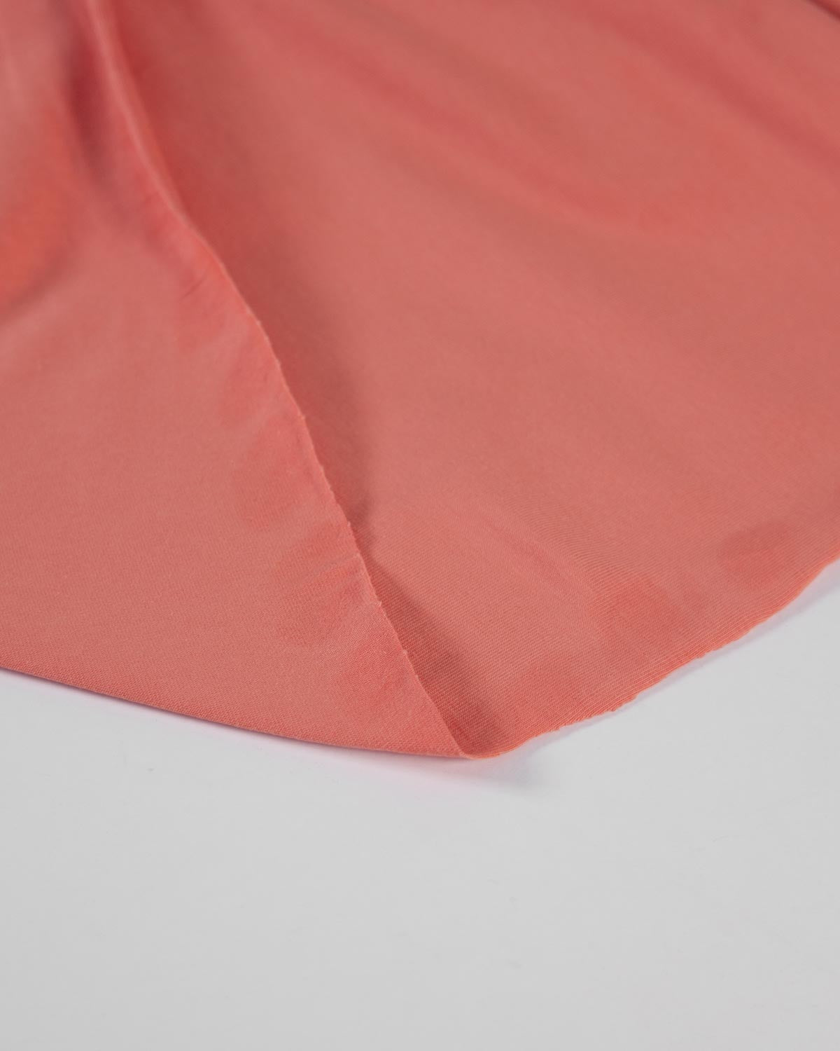 Organic Cotton Jersey Fabric - Guava