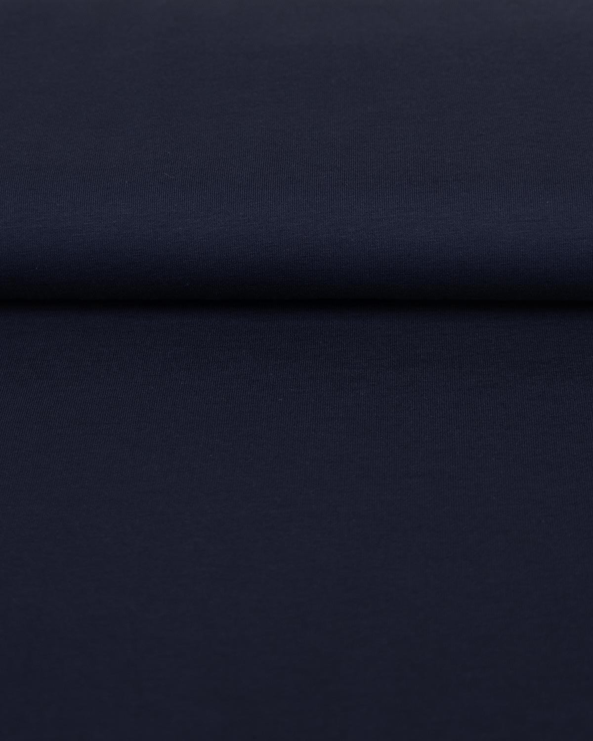 Organic Cotton Jersey Fabric - Navy
