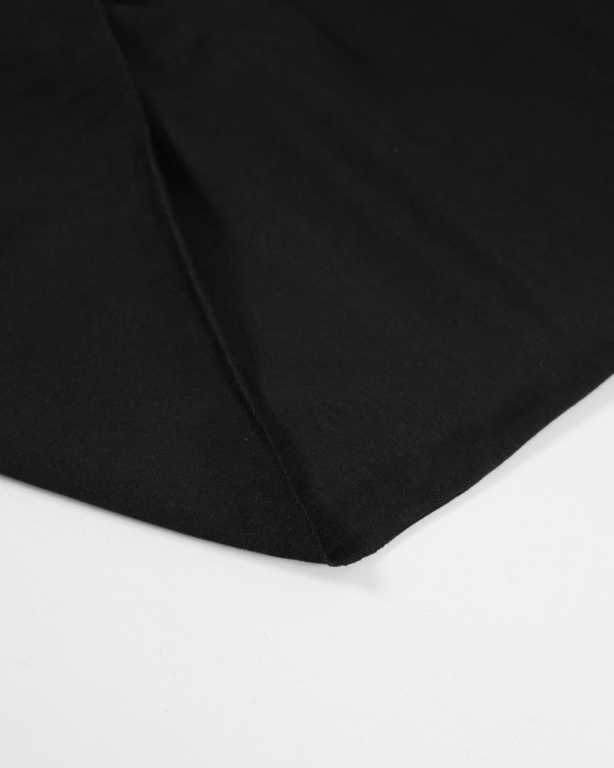 Organic Cotton Jersey Fabric - Black