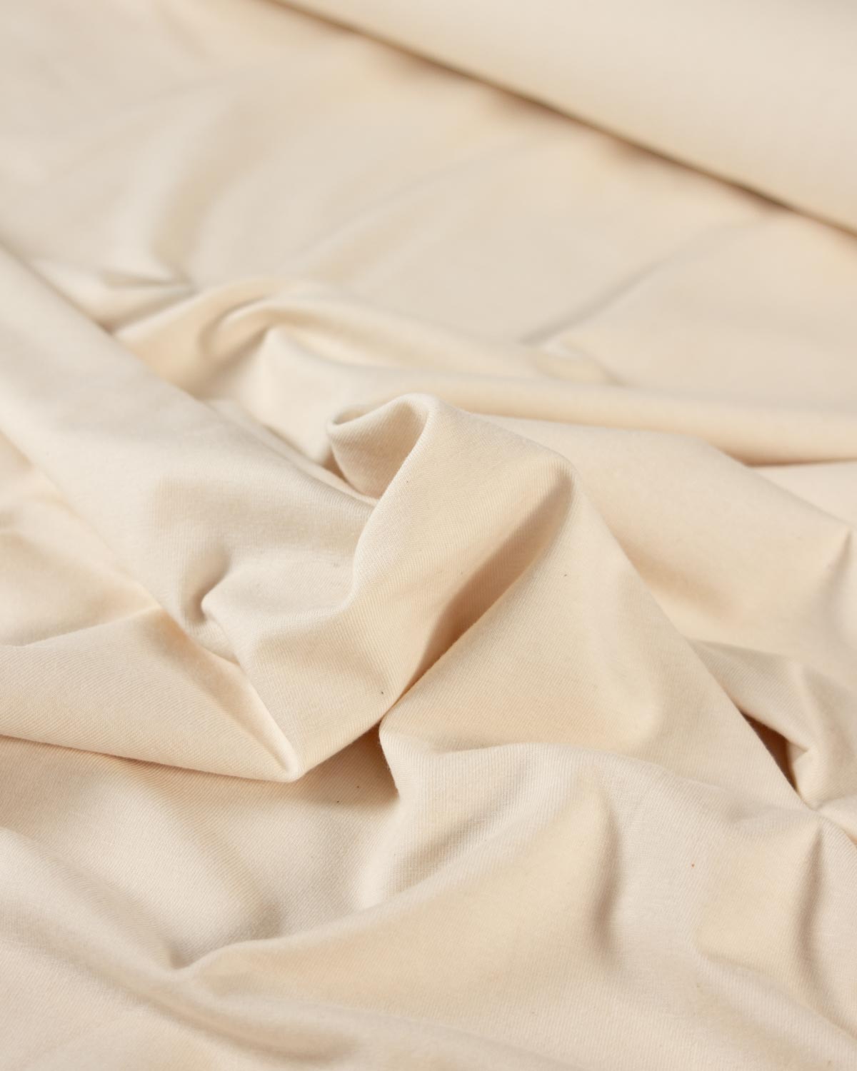 Undyed Cotton Jersey Fabric - Natural Seeded