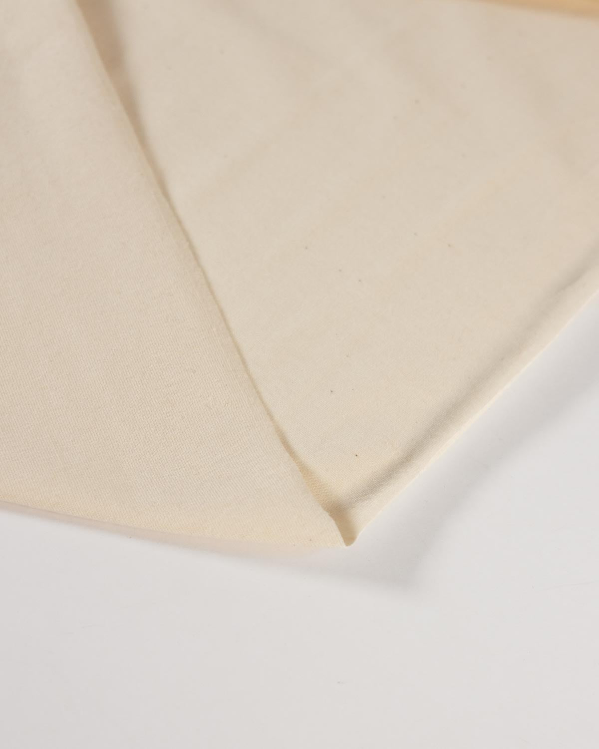 Undyed Cotton Jersey Fabric - Natural Seeded
