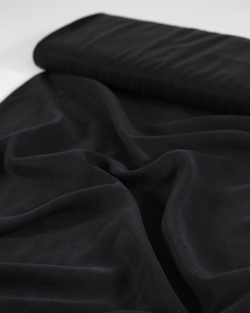 Ex-Designer Tencel Twill Fabric - Black
