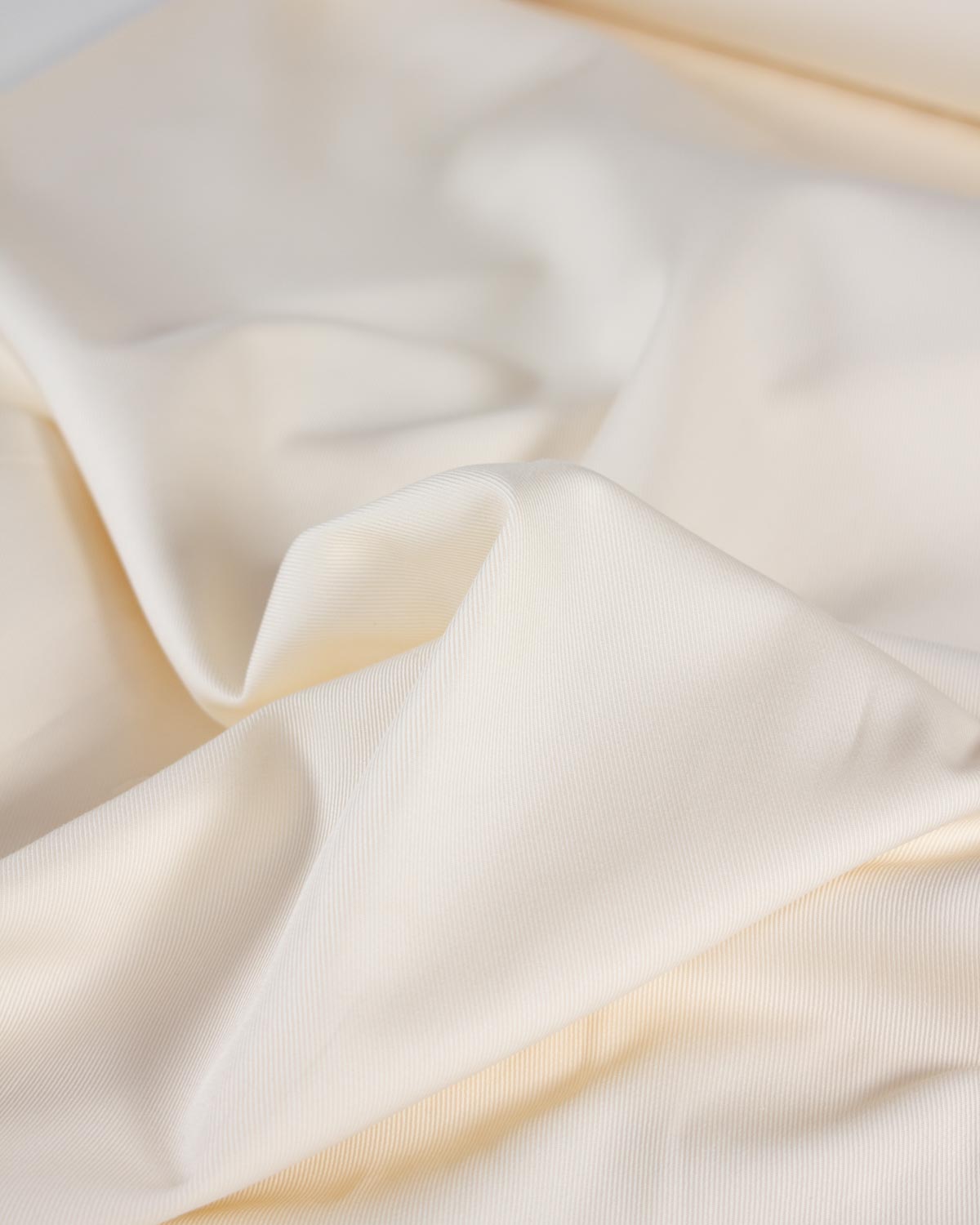 Stretch Organic Cotton Twill Fabric - Chantilly