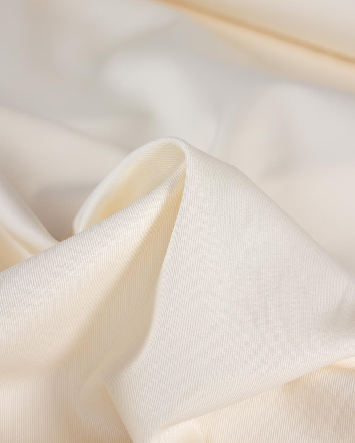 Stretch Organic Cotton Twill Fabric - Chantilly
