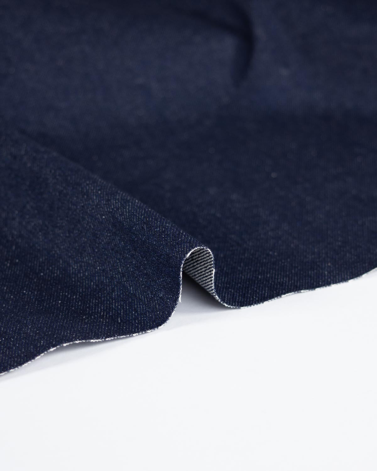 Ex-Designer 12oz Cotton Denim Fabric - Indigo