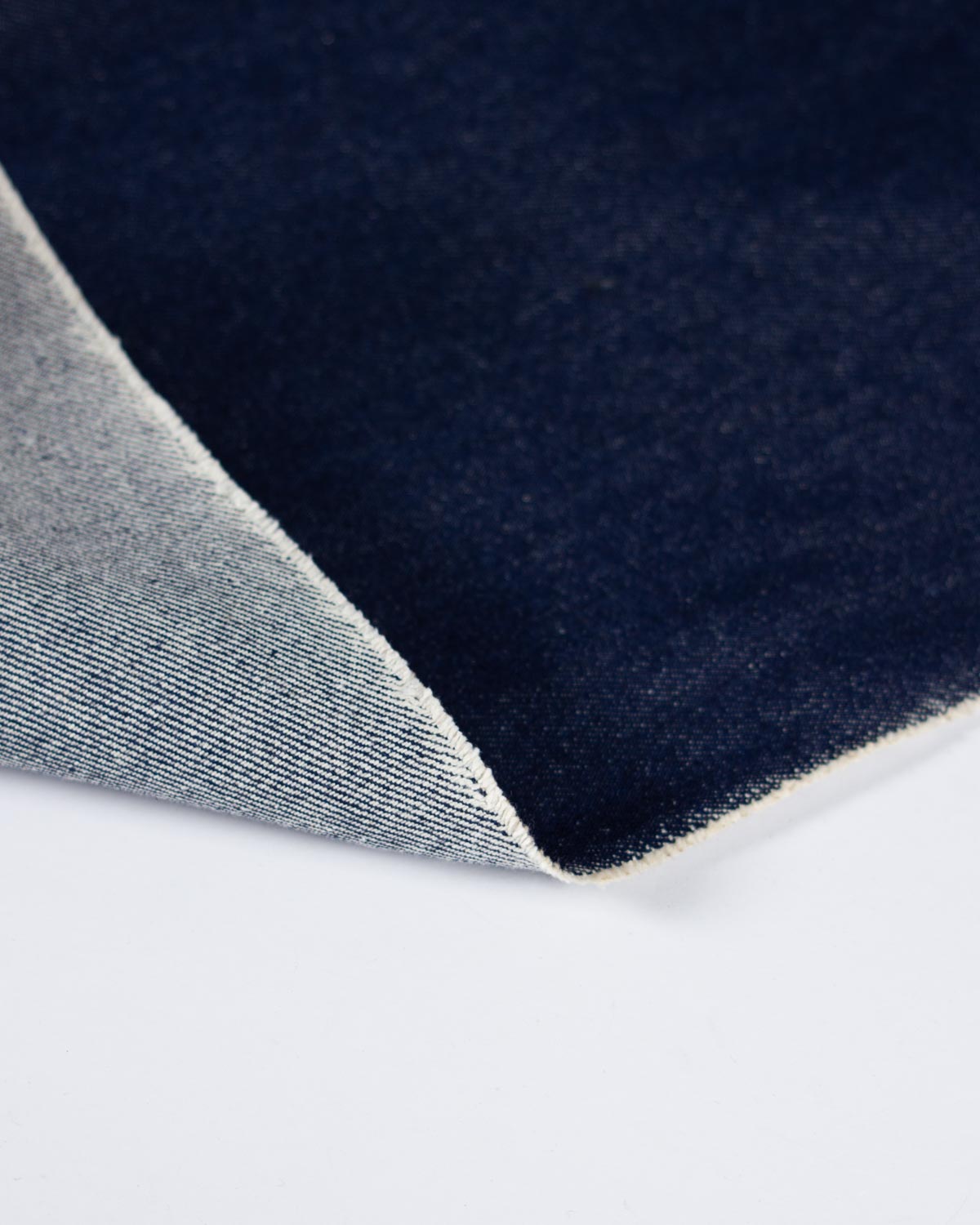 Ex-Designer 12oz Cotton Denim Fabric - Indigo