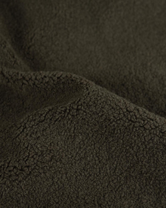 Sherpa Fleece Fabric - Dark Forest