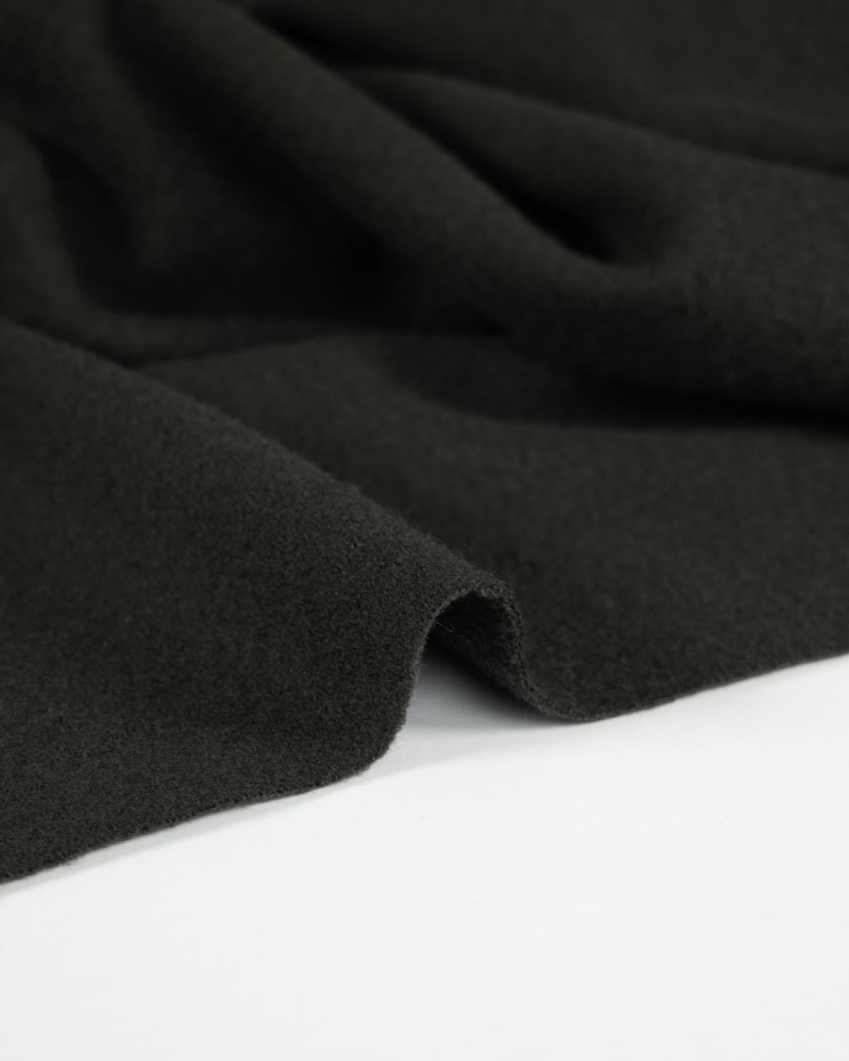 Pure Boiled Wool Jersey Fabric - Sycamore