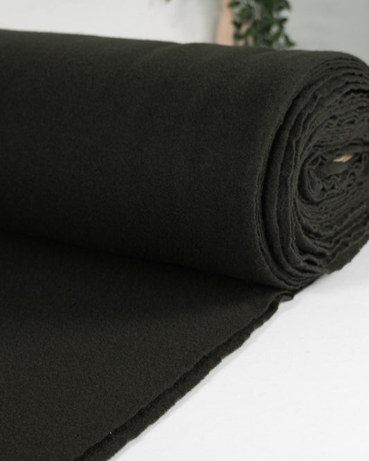 Pure Boiled Wool Jersey Fabric - Sycamore