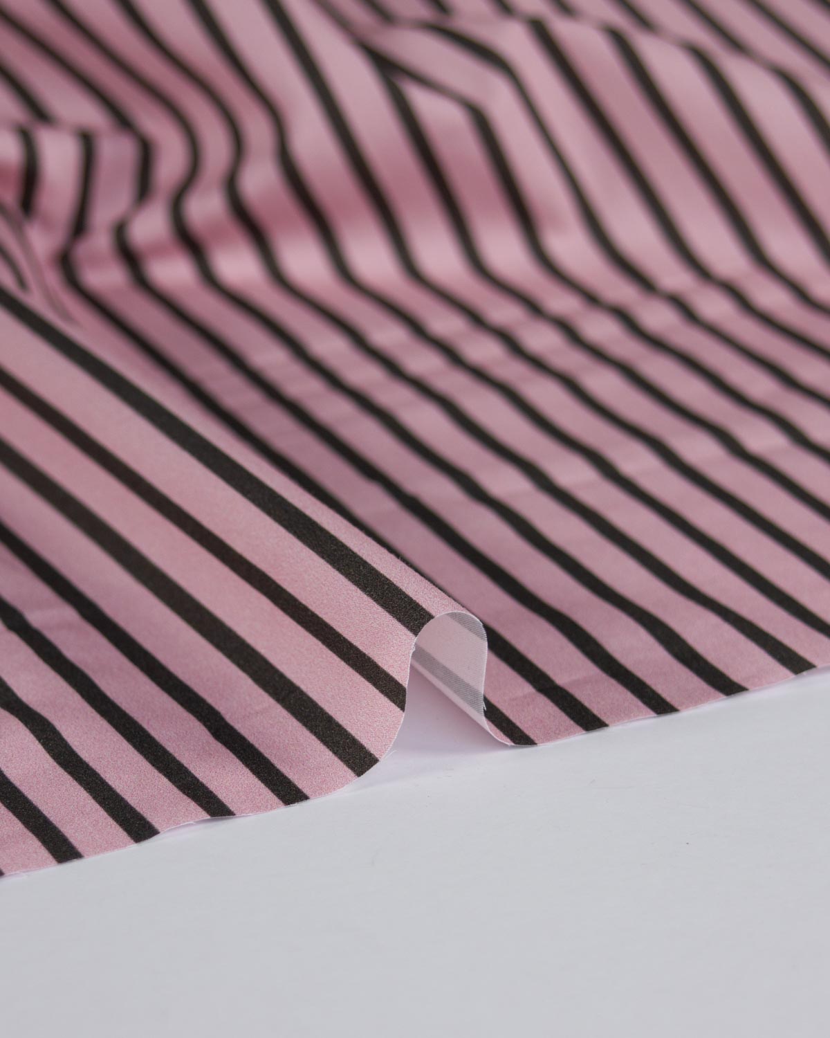 Cotton Poplin Fabric - Candy Floss Stripe