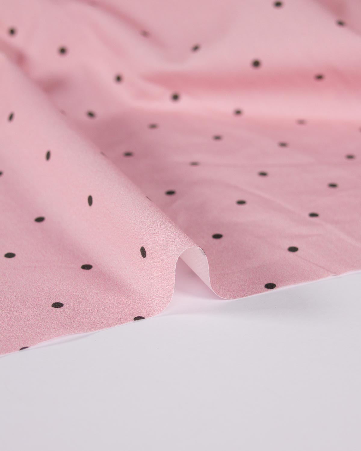 Cotton Poplin Fabric - Candy Floss Dot