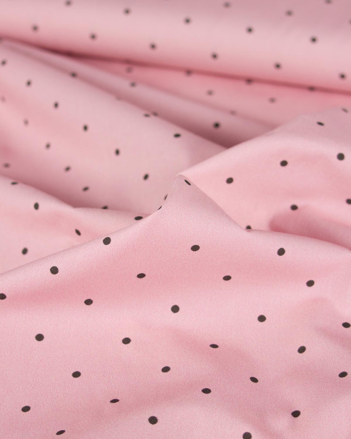 Cotton Poplin Fabric - Candy Floss Dot