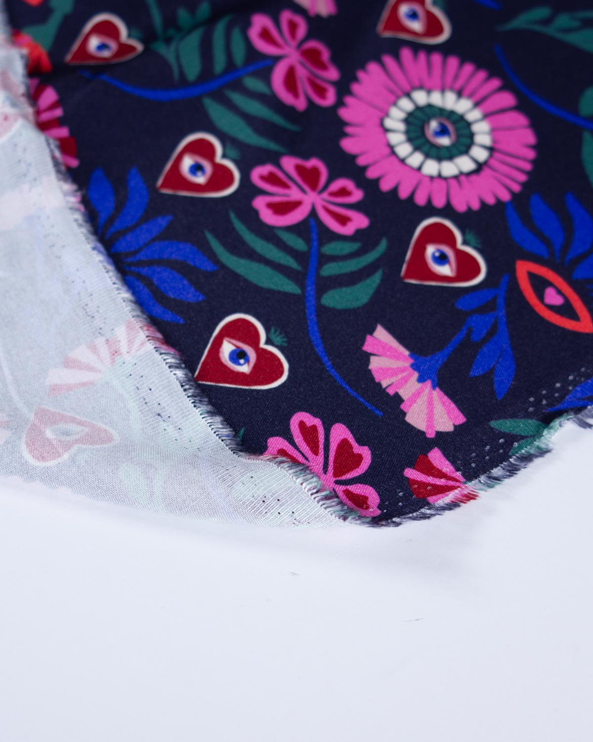 Viscose Twill Fabric - Eye of the Beholder