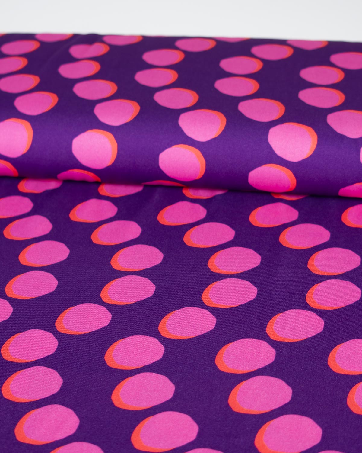 Viscose Twill Fabric - Pink Pop