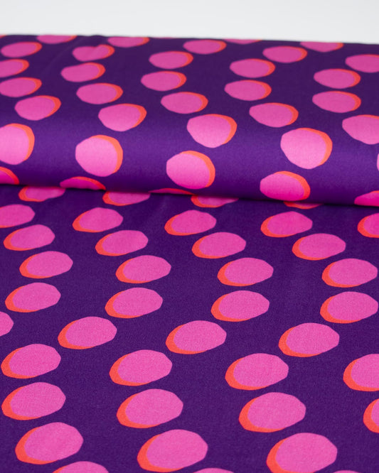 Viscose Twill Fabric - Pink Pop