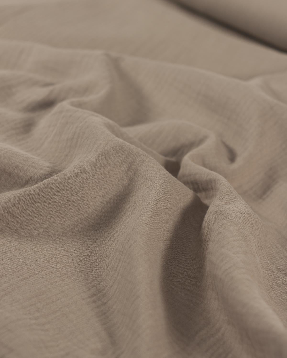 Cotton Double Gauze Fabric - Granola