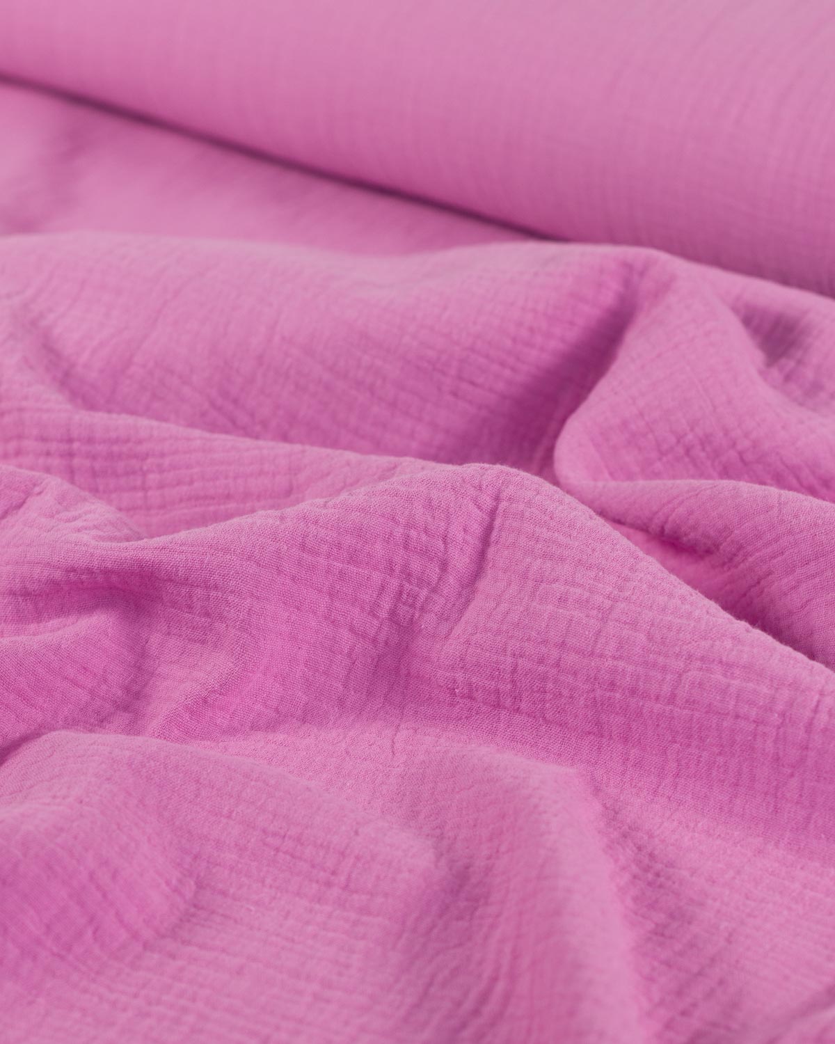 Cotton Double Gauze Fabric - Bubblegum