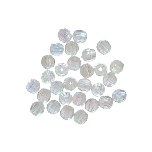 Aurora Faceted Iridescent Beads - Assorted Sizes – view 6 – Truro Fabrics