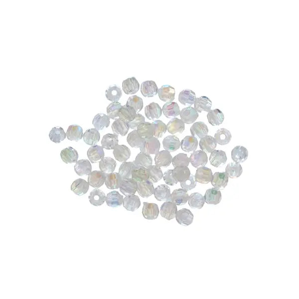 Aurora Faceted Iridescent Beads - Assorted Sizes – view 5 – Truro Fabrics