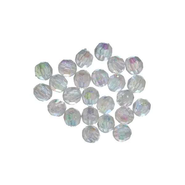 Aurora Faceted Iridescent Beads - Assorted Sizes – view 7 – Truro Fabrics