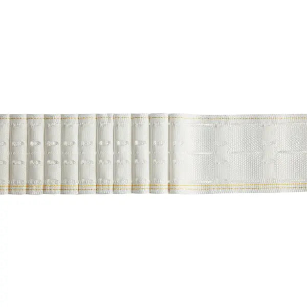 3" Regis Premium Pencil Pleat Curtain Heading Tape – Truro Fabrics