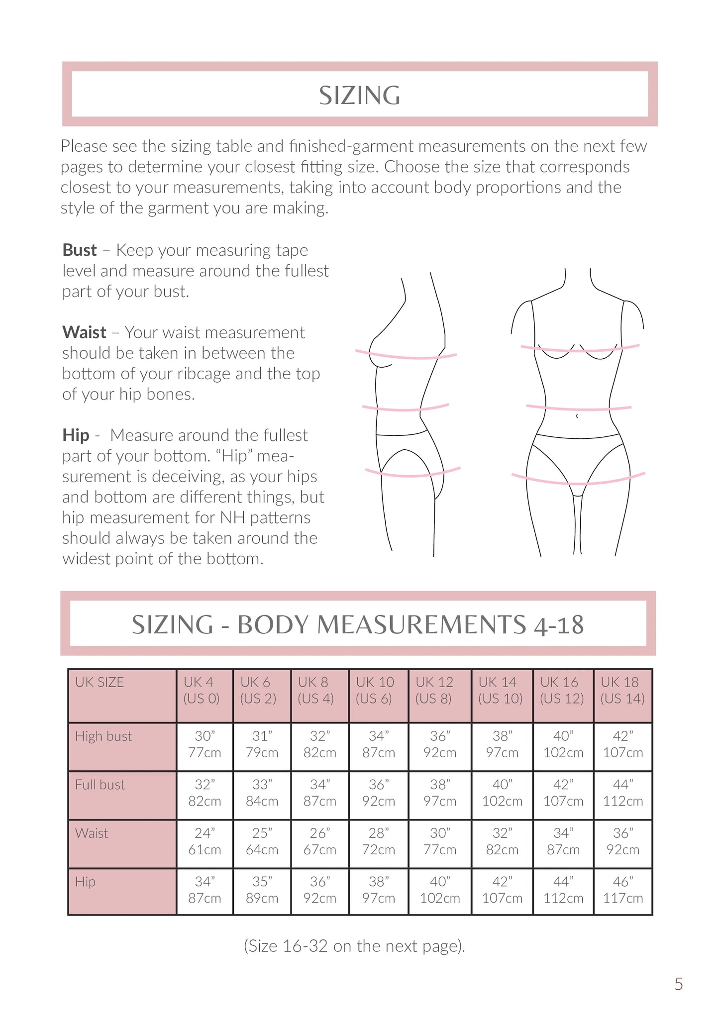 NH Patterns - Paper Sewing Pattern - Diana Dress