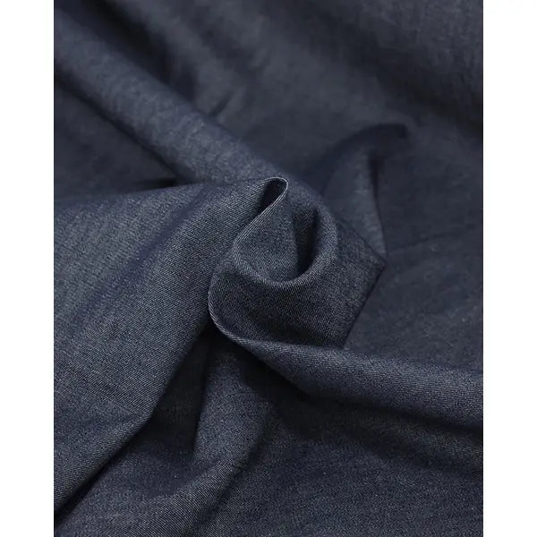 7oz Cotton Denim Fabric - Indigo – view 2 – Truro Fabrics